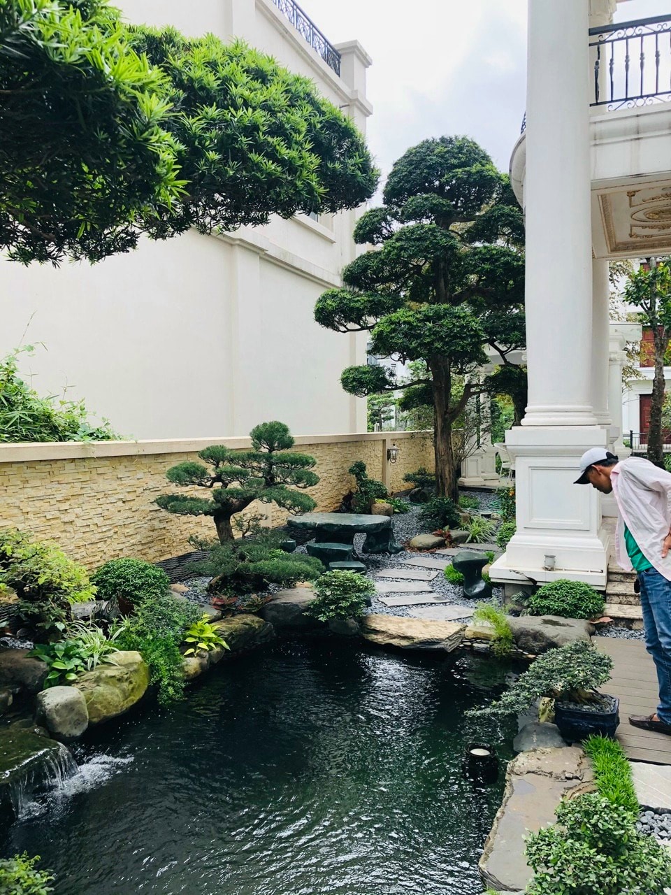 Thi công hồ cá koi An Giang - Kiến tạo không gian đẳng cấp