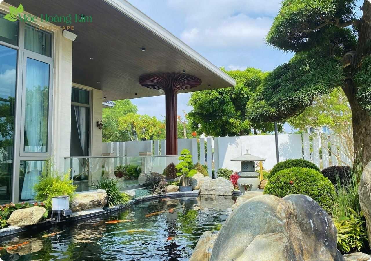 Thi công hồ cá koi Quảng Ngãi - Đẹp bền vững